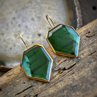 Bicolor Tourmaline Earrings